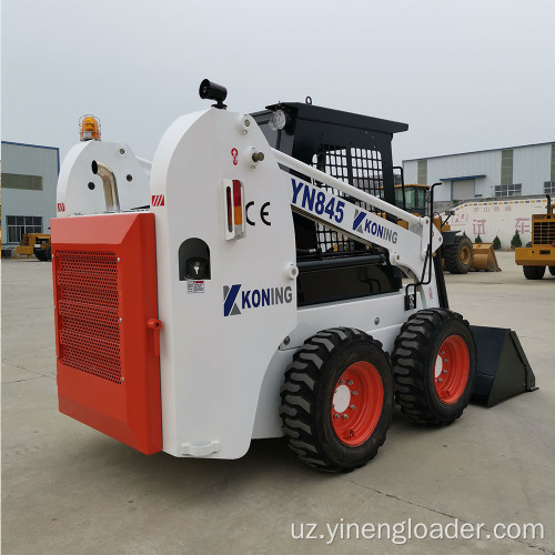 Ko&#39;p funktsiyali Mini Skid Steer Loader